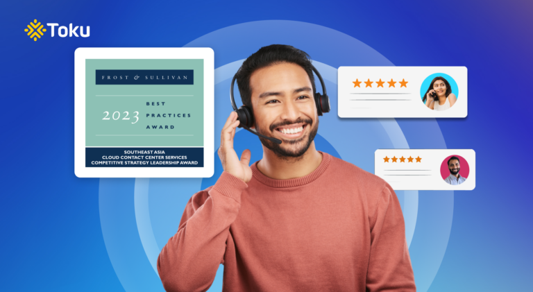 frost & sullovan award toku full service customer experience solution
